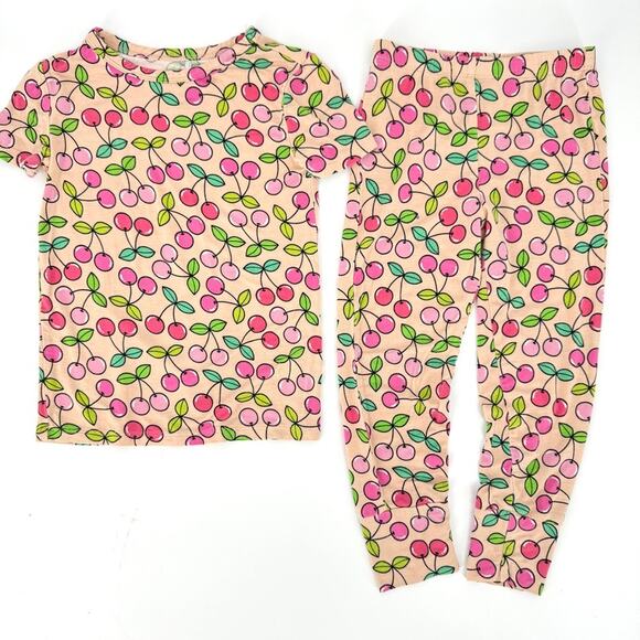 Posh Peanut Other - Posh Peanut Cherry Short Sleeve Pajama Set 3T-4T